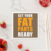Serviette En Papier Pantalons graisses d'action amicale prêts (EN BROW (En situation)