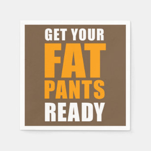 Serviette En Papier Pantalons graisses d'action amicale prêts (EN BROW