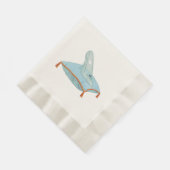 Serviette En Papier Pantoufle de verre (Coin)