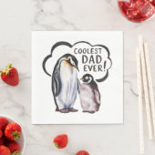 Serviette En Papier Papa cool jamais (En situation)