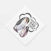 Serviette En Papier Papa cool jamais (Coin)