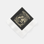 Serviette En Papier Papa copain de pêche (Coin)