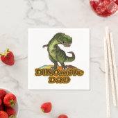 Serviette En Papier Papa Dinomite (En situation)