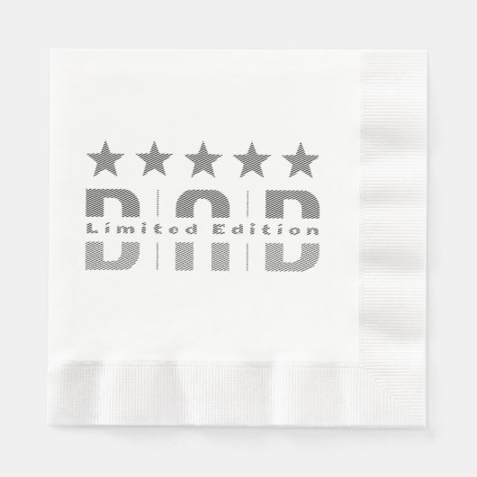 Serviette En Papier Papa Limited Edition (Devant)