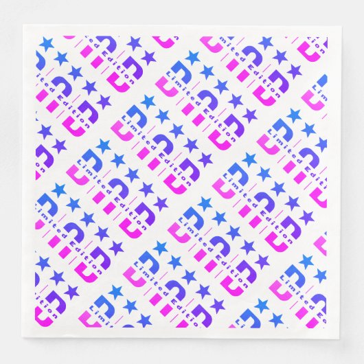 Serviette En Papier Papa Limited Edition (Devant)