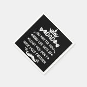 Serviette En Papier Papa Peu Importe À Quel Point Papa Drôle Citer Des (Coin)