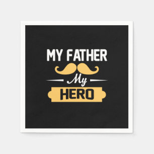 Serviette En Papier Papa Poison