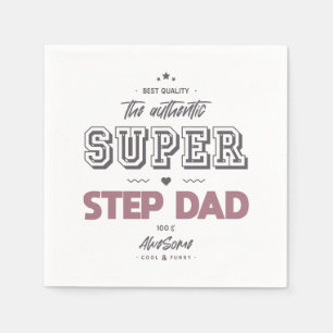 Serviette En Papier Papa super step authentique