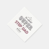 Serviette En Papier Papa super step authentique (Coin)