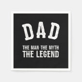 Serviette En Papier Papa The Man (Devant)