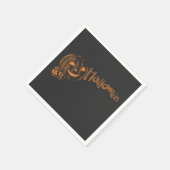 Serviette En Papier Papa's Posse of Halloween Jack o Lanterns (Coin)