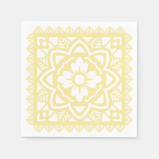 Serviette En Papier Papel Picado (Devant)