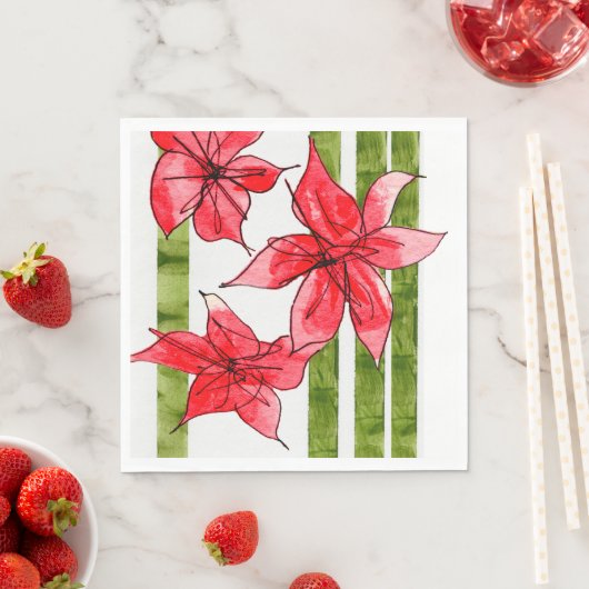 Serviette En Papier Paper Napkin (En situation)