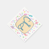 Serviette En Papier Paper Napkin (Coin)