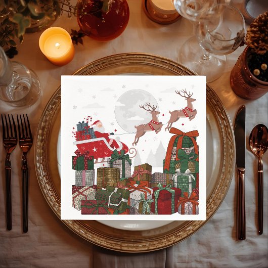 Serviette En Papier Paper Napkin