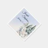 Serviette En Papier Paper Napkin (Coin)