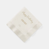 Serviette En Papier Paper Napkin (Coin)