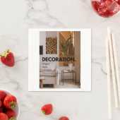 Serviette En Papier Paper Napkin (En situation)