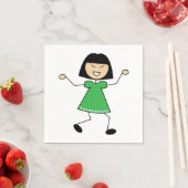 Serviette En Papier Paper Napkins (En situation)