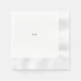 Serviette En Papier Paper Napkins, Coined Cocktail