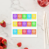 Serviette En Papier Papercut coloré Cinco de Mayo (En situation)