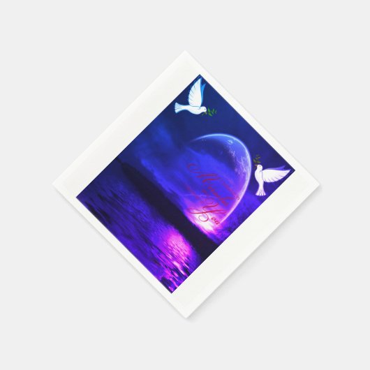 Serviette En Papier Papier (Coin)