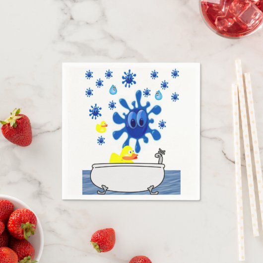 Serviette En Papier Papier (En situation)