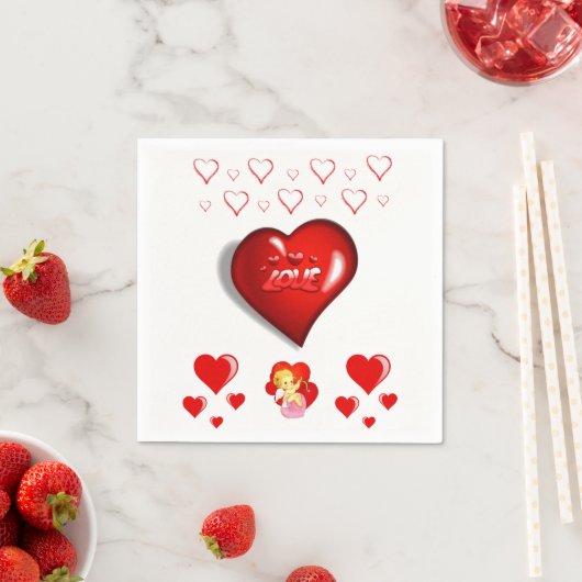 Serviette En Papier Papier (En situation)