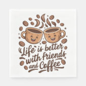 Serviette En Papier Papier (Devant)