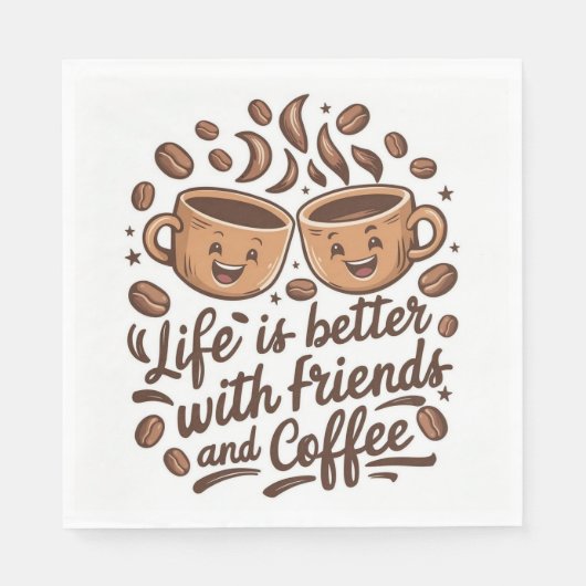 Serviette En Papier Papier (Devant)