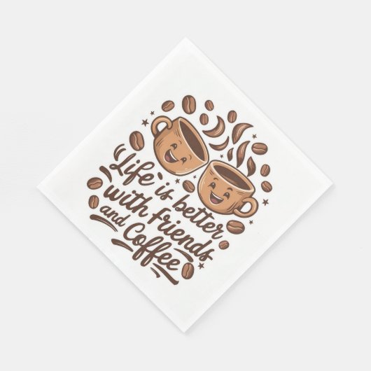 Serviette En Papier Papier (Coin)