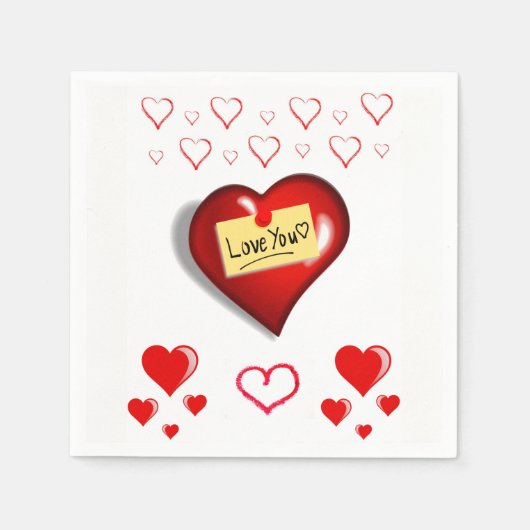 Serviette En Papier Papier (Devant)