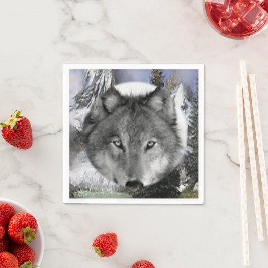 Serviette En Papier Papier (En situation)