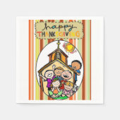 Serviette En Papier Papier (Devant)