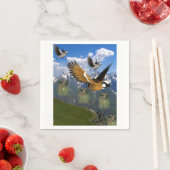 Serviette En Papier Papier (En situation)