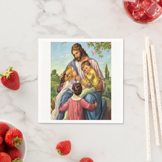 Serviette En Papier Papier (En situation)