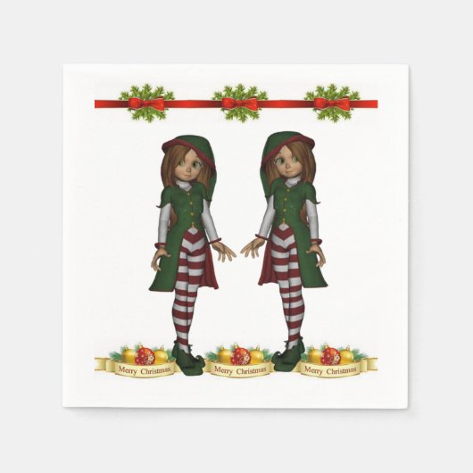 Serviette En Papier Papier (Devant)