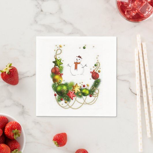 Serviette En Papier Papier (En situation)