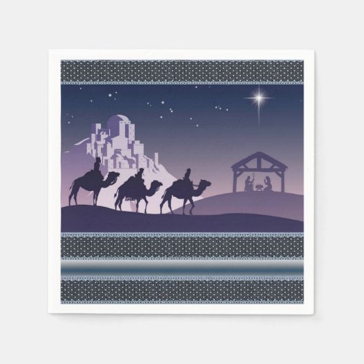 Serviette En Papier Papier (Devant)