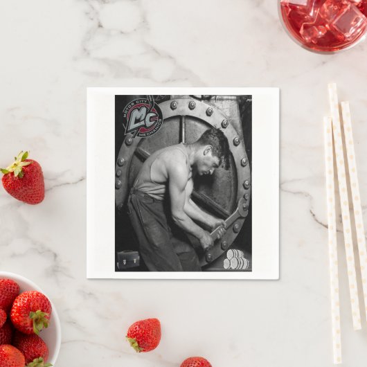 Serviette En Papier Papier (En situation)