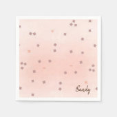 Serviette En Papier Papier (Devant)