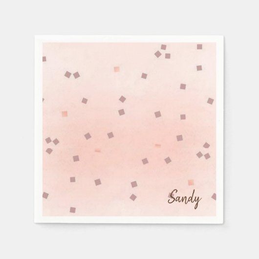 Serviette En Papier Papier (Devant)