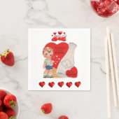 Serviette En Papier Papier (En situation)