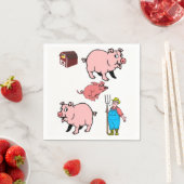 Serviette En Papier Papier (En situation)
