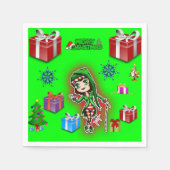 Serviette En Papier Papier (Devant)