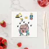 Serviette En Papier Papier (En situation)