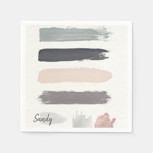 Serviette En Papier Papier (Devant)