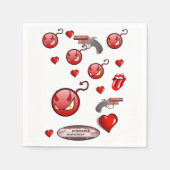 Serviette En Papier Papier (Devant)