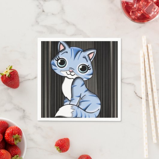 Serviette En Papier Papier (En situation)