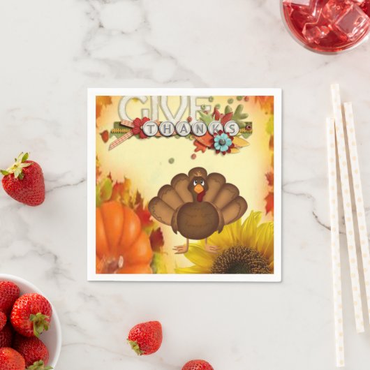 Serviette En Papier Papier (En situation)